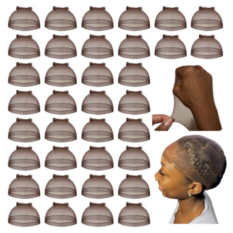 Wig Cap Stocking - HD Bald Caps for Lace Front