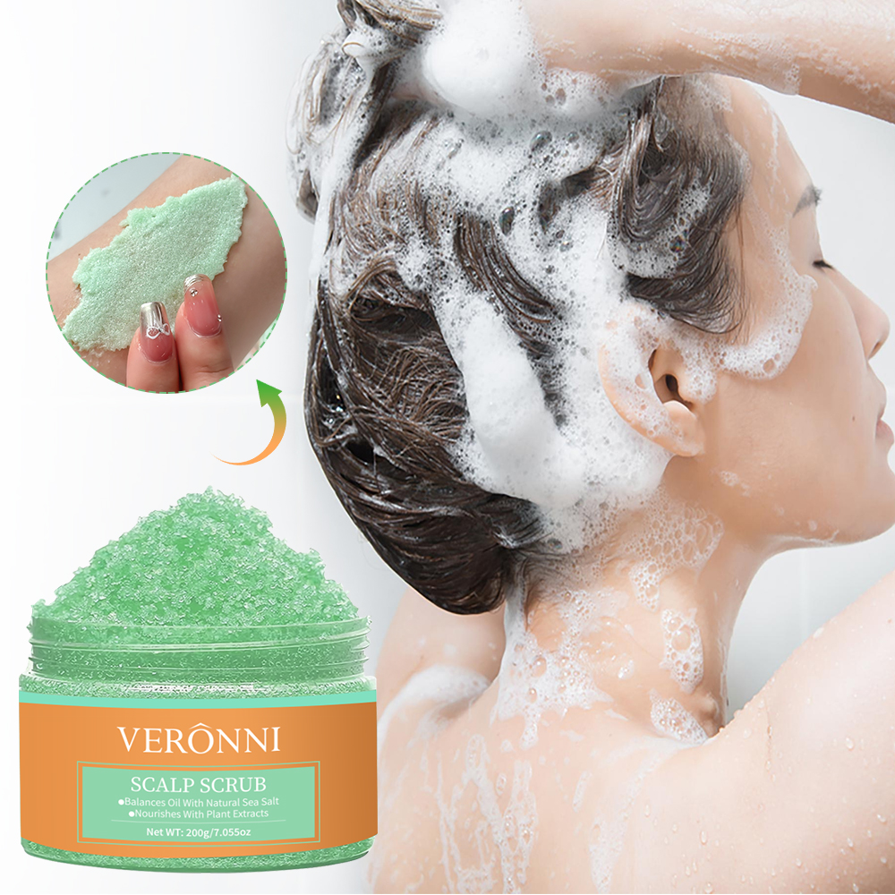 Scalp Scrub Exfoliant - 200ml Scalp Scrub Strengthening Hair Deep