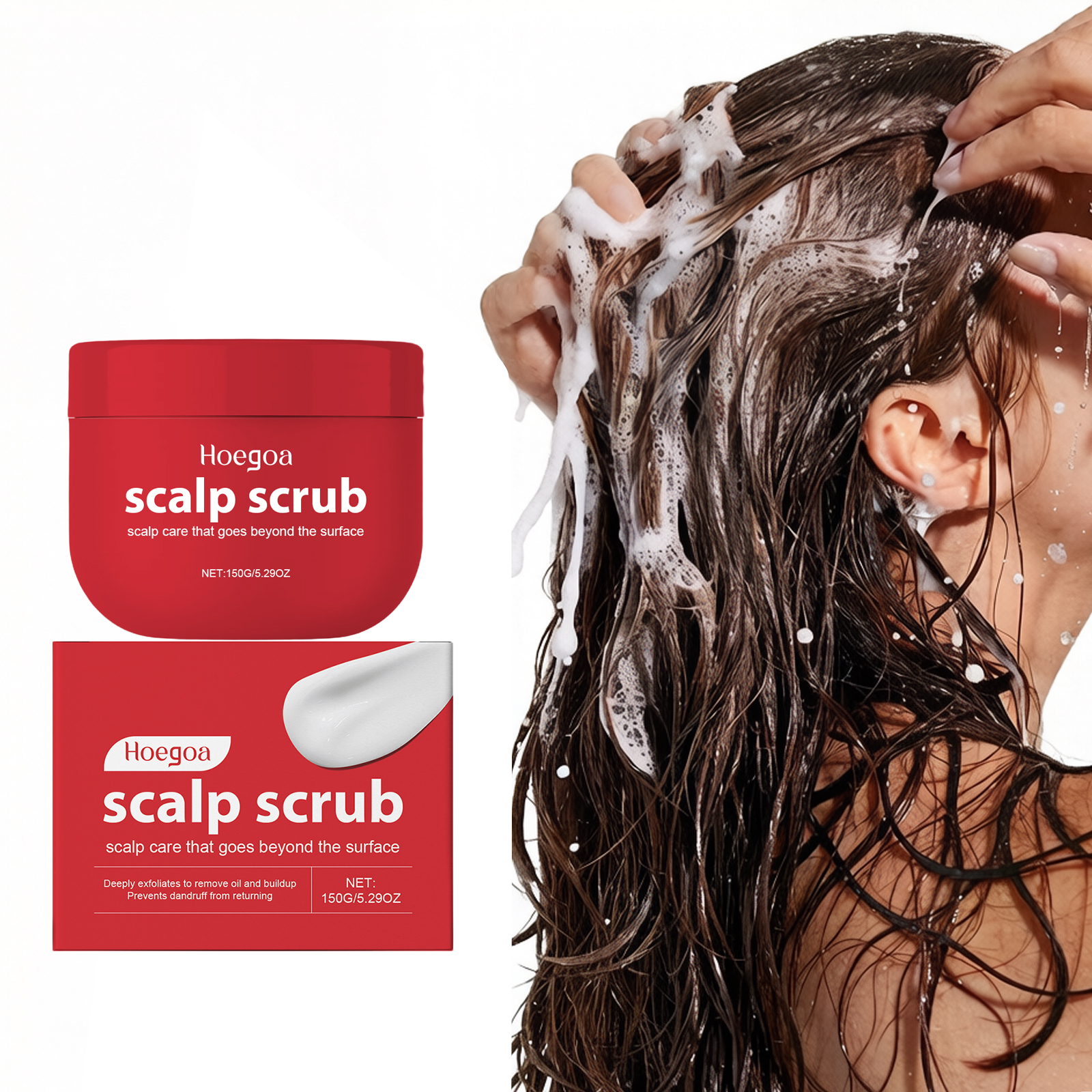 Scalp Scrub Exfoliant - Scalp Scrub Shampoo Oil Control Remove