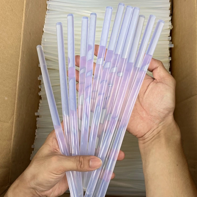 24/48pcs 7mm*15cm Clear Hot Me - Glue Gun Hair recension och pris