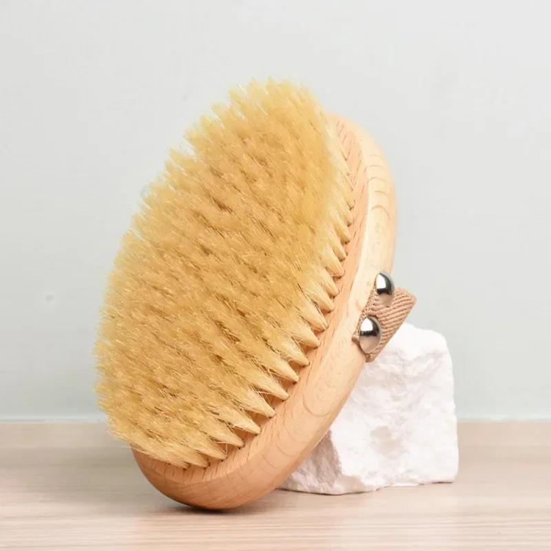 SPA Wooden Body Brush Natural  - Bamboo Hair Brush recension och pris