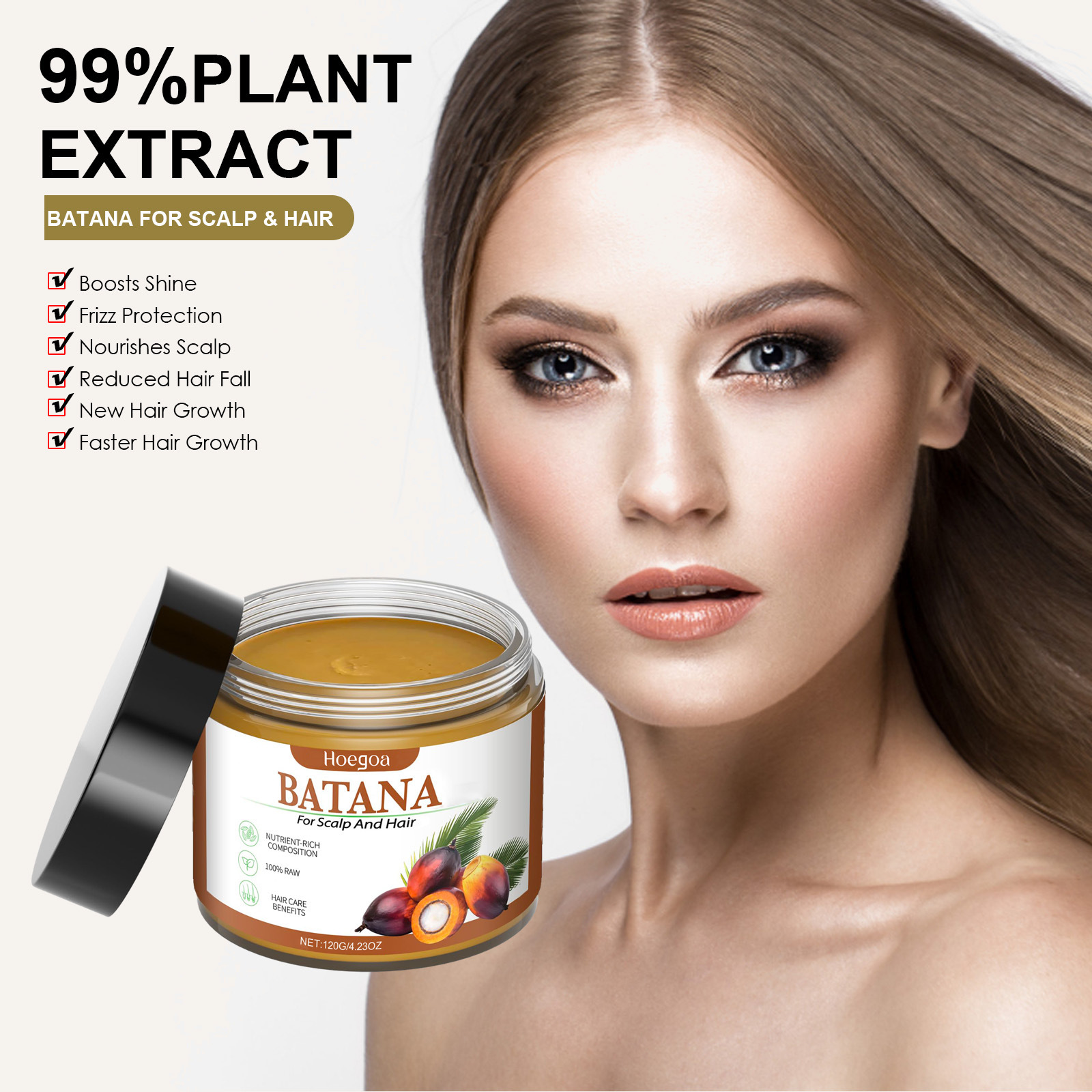 Natural Batana Oil Hair Growth - Hair Care Products recension och pris