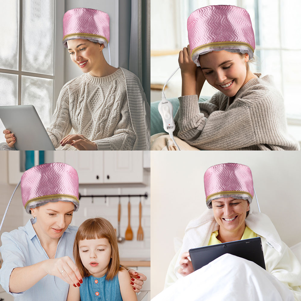 Hair Steamer Cap 220V Electric - Deep Conditioner Mask recension och pris