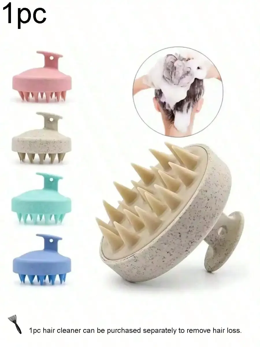 1pc Soft Silicone Scalp Massag - Hair Care Products recension och pris