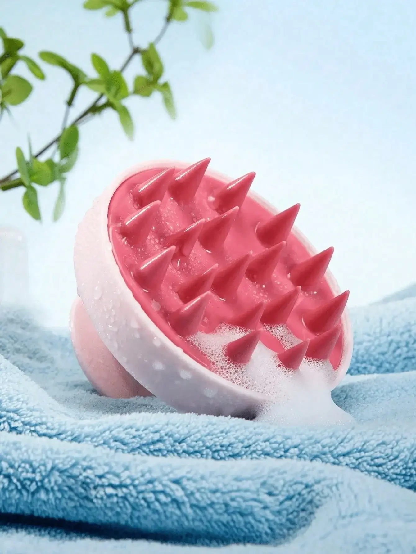 1pc Soft Silicone Scalp Massag - Hair Care Products recension och pris