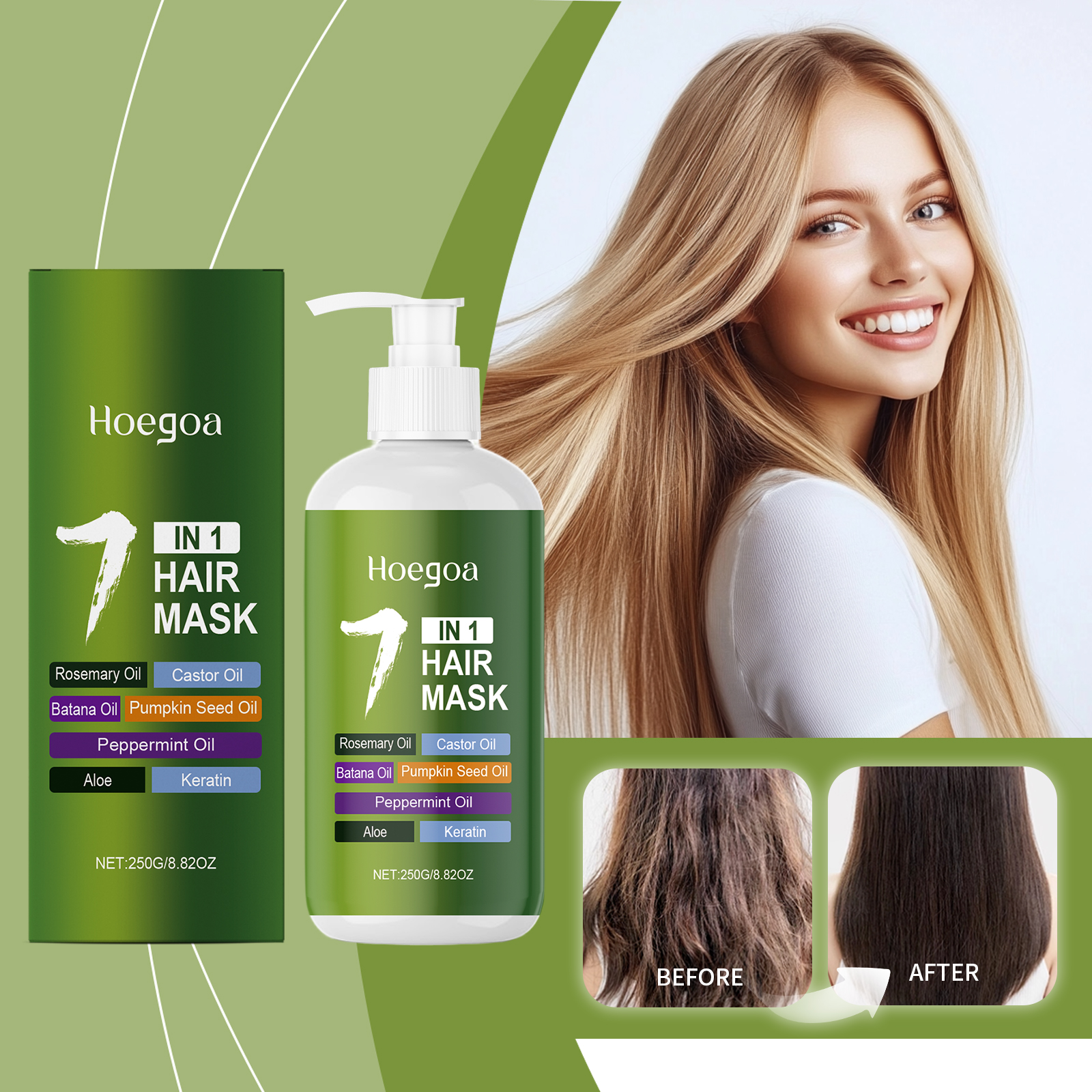 Hair Mask7In1 Smoothing Hair M - Deep Conditioner Mask recension och pris