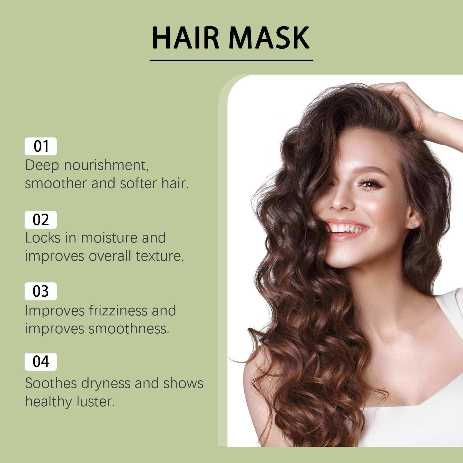Hair Mask7In1 Smoothing Hair M - Deep Conditioner Mask recension och pris