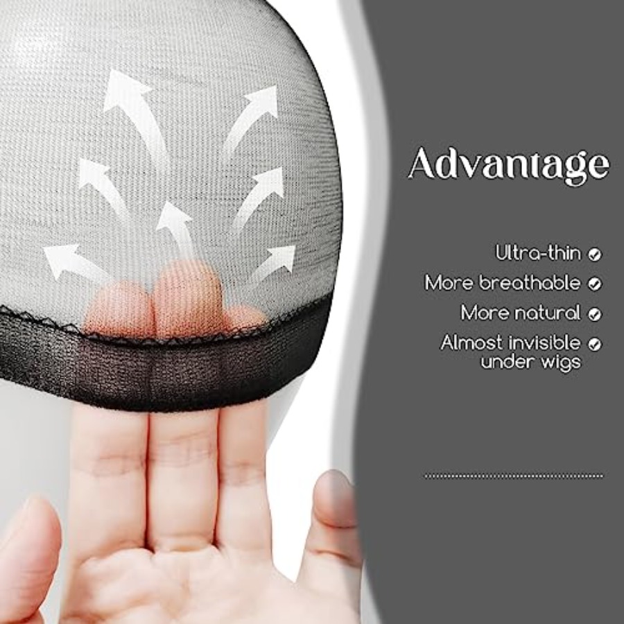 HD Wig Cap for Lace Front Wig, - Wig Cap Stocking recension och pris