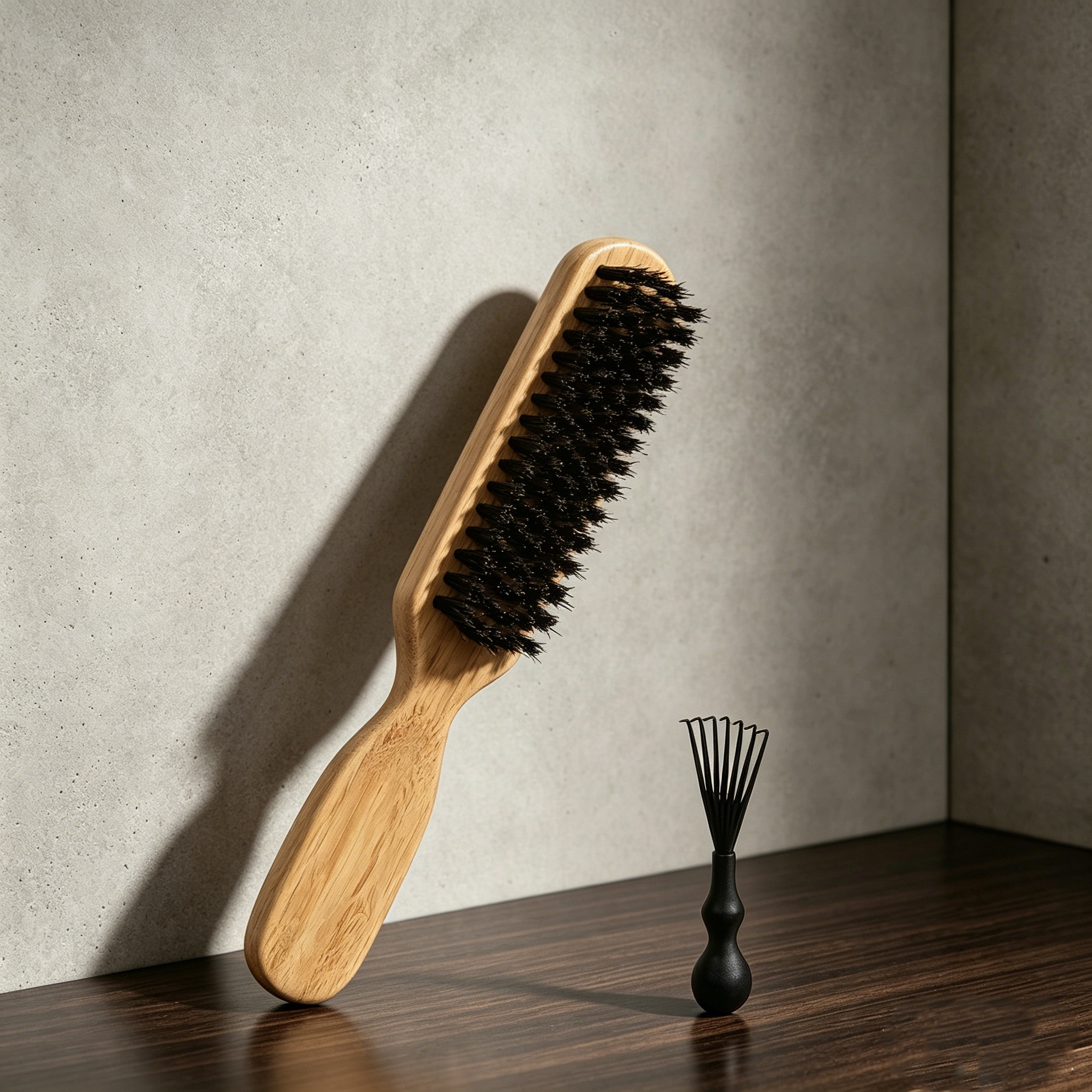 2Pcs Bamboo Hair Brush Set wit - Bamboo Hair Brush recension och pris