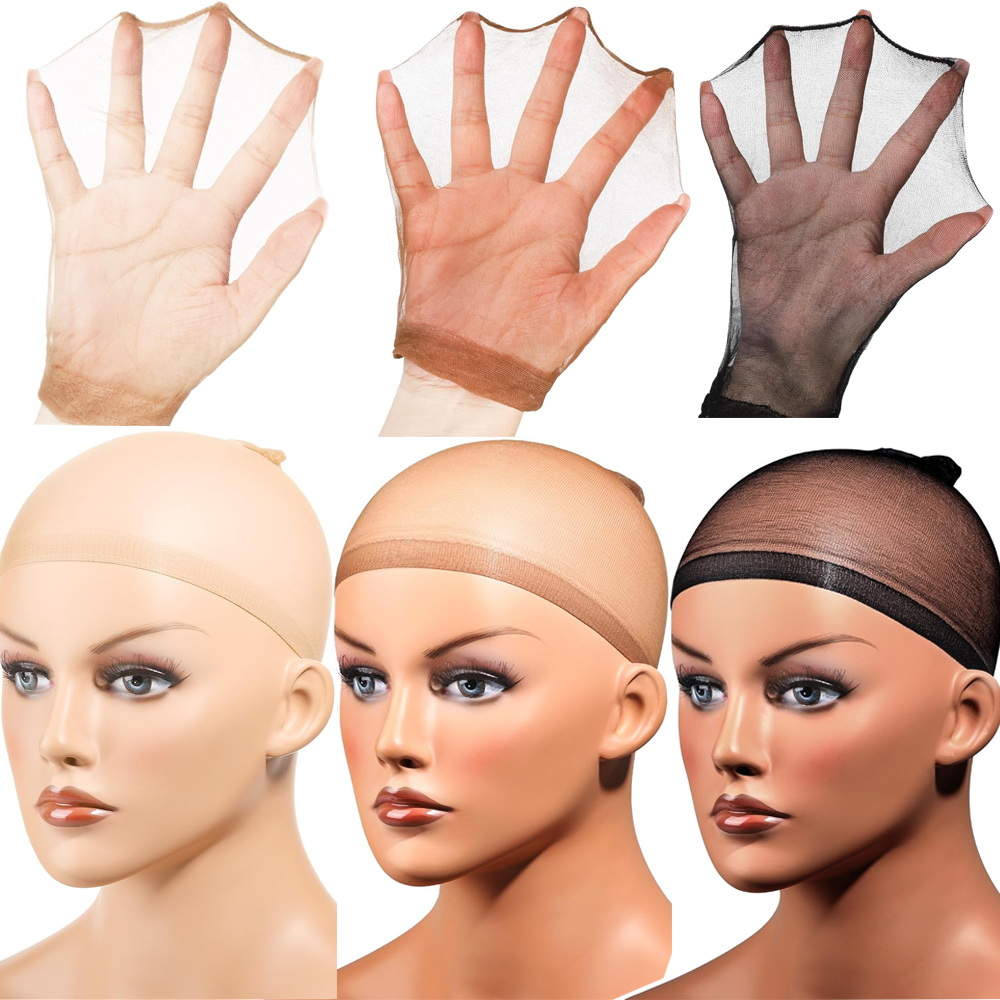Ventilated Nylon Mesh Nude Sto - Wig Cap Stocking recension och pris