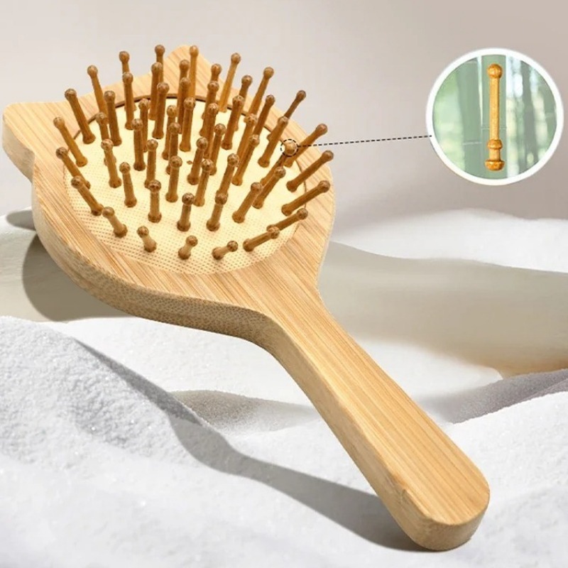 1Pc New Hair Care Wood Comb Pa - Bamboo Hair Brush recension och pris