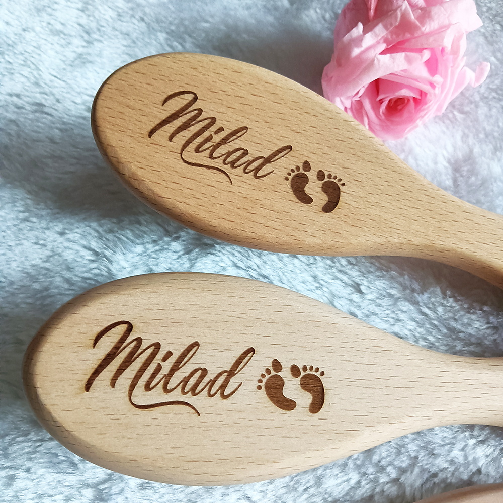 Baby Bathing Comb with Custom  - Hair Care Names recension och pris