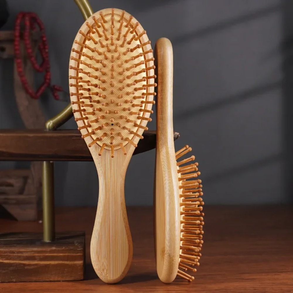 Combs Bamboo Air Cushion Massa - Bamboo Hair Brush recension och pris