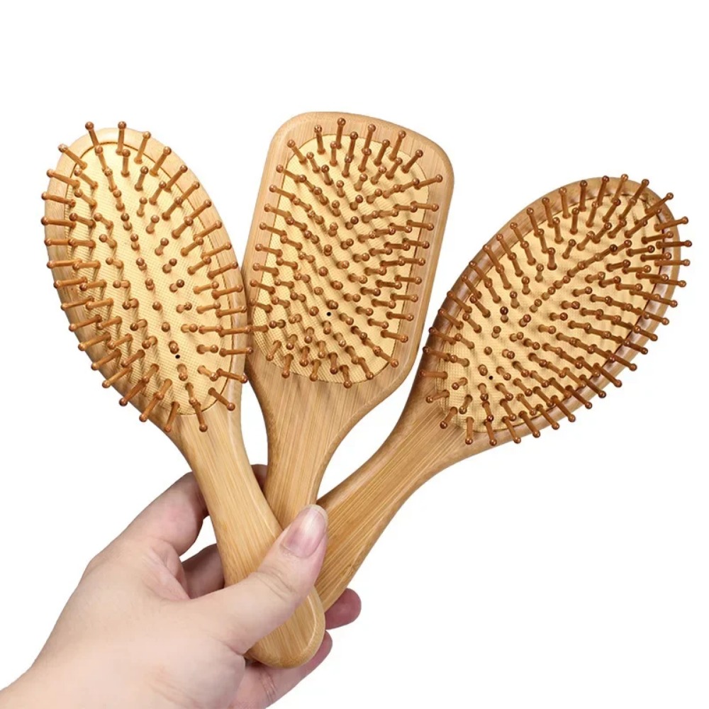 Combs Bamboo Air Cushion Massa - Bamboo Hair Brush recension och pris