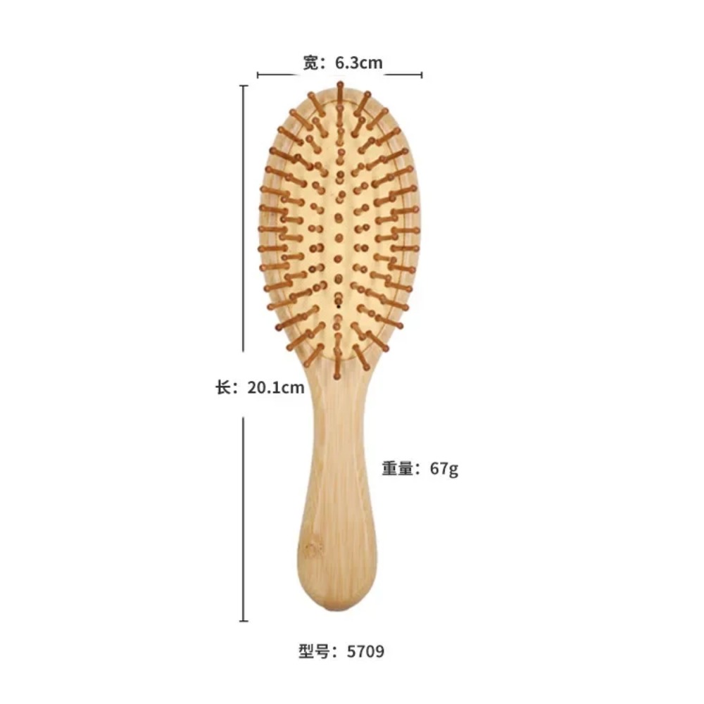 Combs Bamboo Air Cushion Massa - Bamboo Hair Brush recension och pris