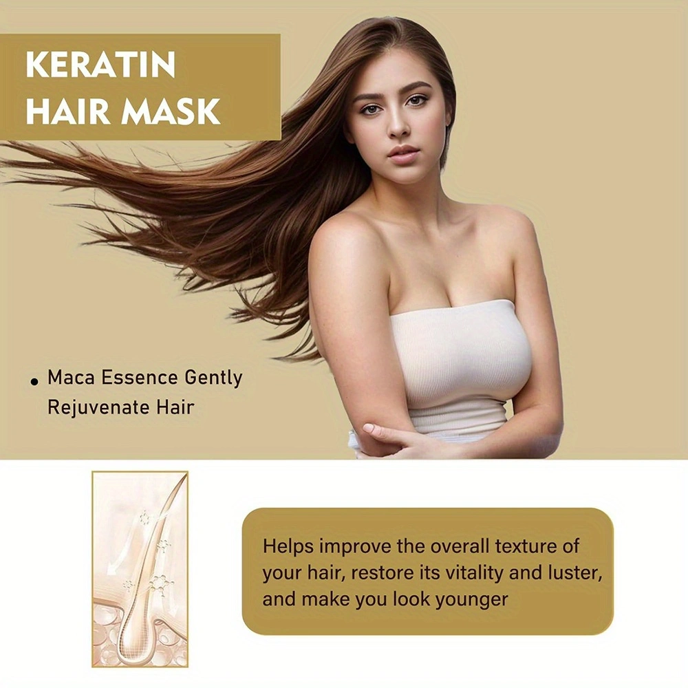 2 Pack GZE Collagen Keratin Ha - Deep Conditioner Mask recension och pris