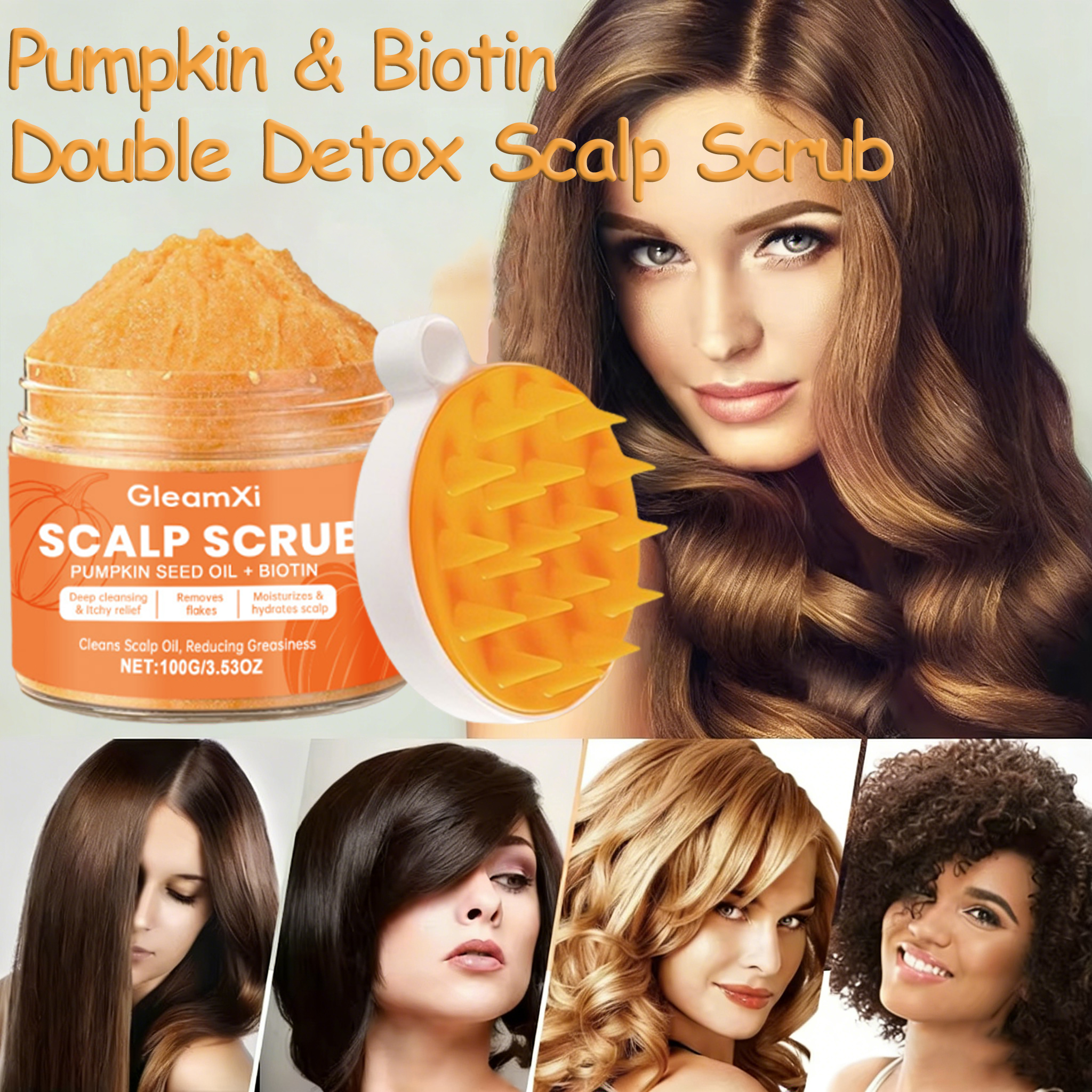 Scalp Scrub Pumpkin Seed Oil S - Scalp Scrub Exfoliant recension och pris