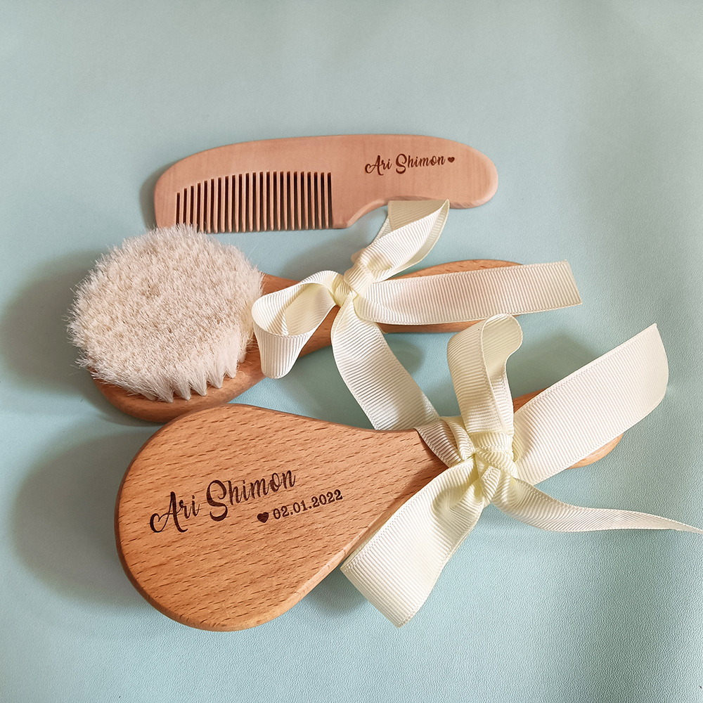 Baby Bathing Comb with Custom  - Hair Care Names recension och pris