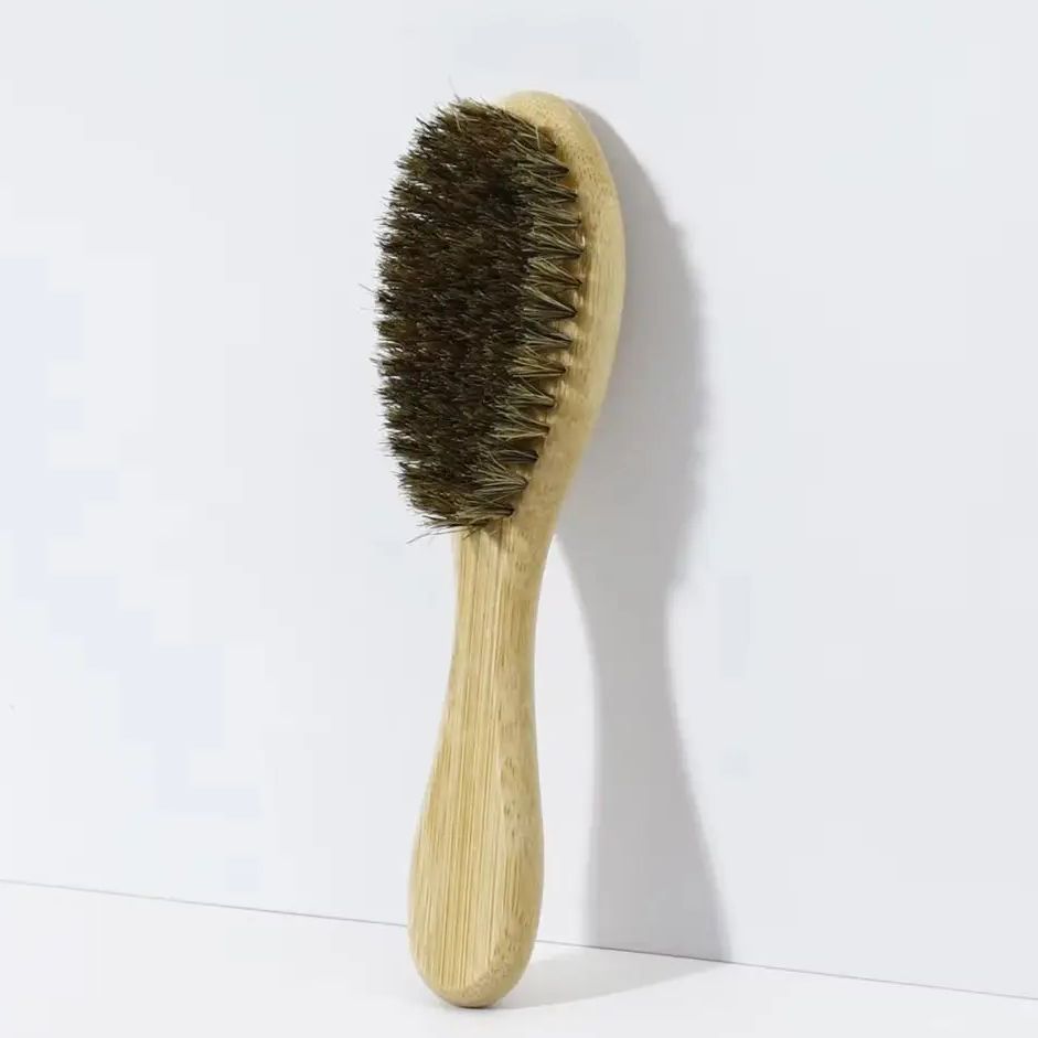 1 piece oval bamboo and wood b - Bamboo Hair Brush recension och pris