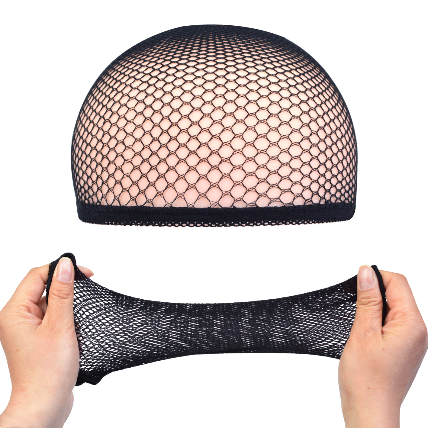 2 Pieces Hair Nets Open Ended  - Wig Cap Stocking recension och pris