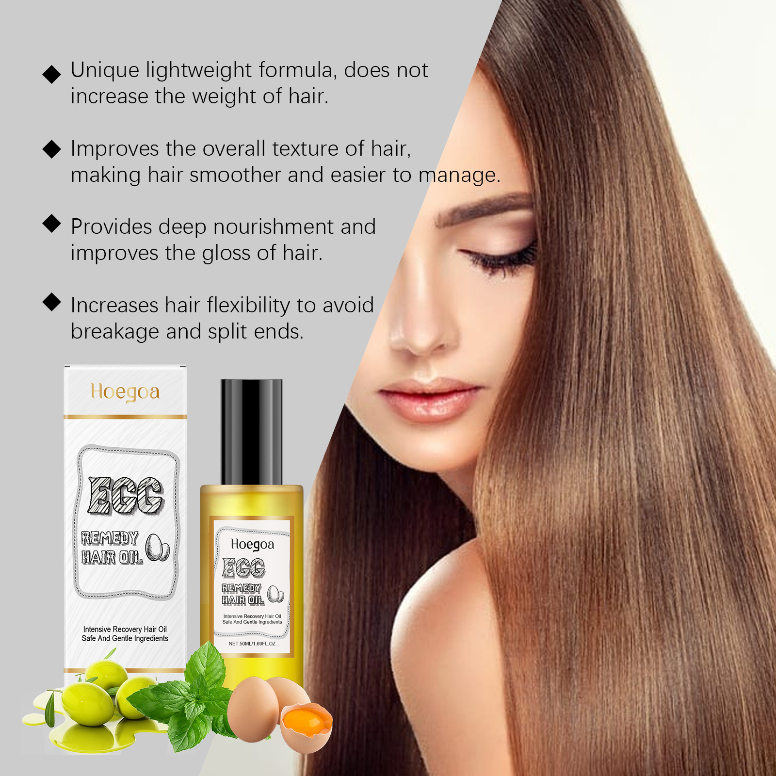 Egg Remedy Hair Oil Restore So - Hair Care Products recension och pris