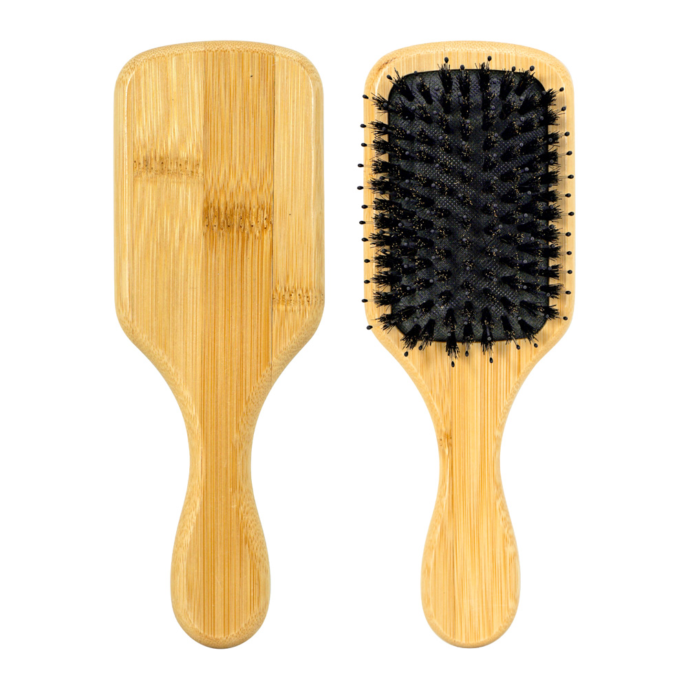 Square Air Cushion Bamboo Comb - Bamboo Hair Brush recension och pris