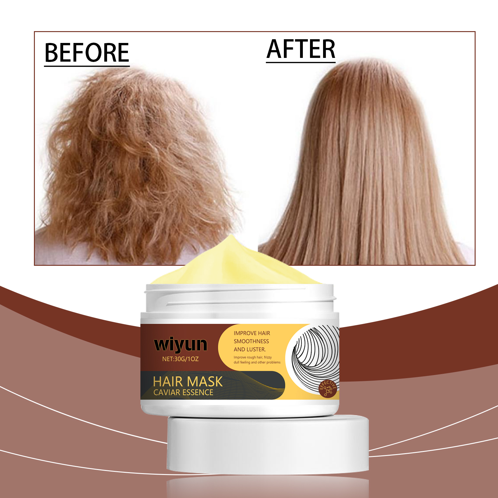 Collagen Hair Mask Deep Repair - Deep Conditioner Mask recension och pris