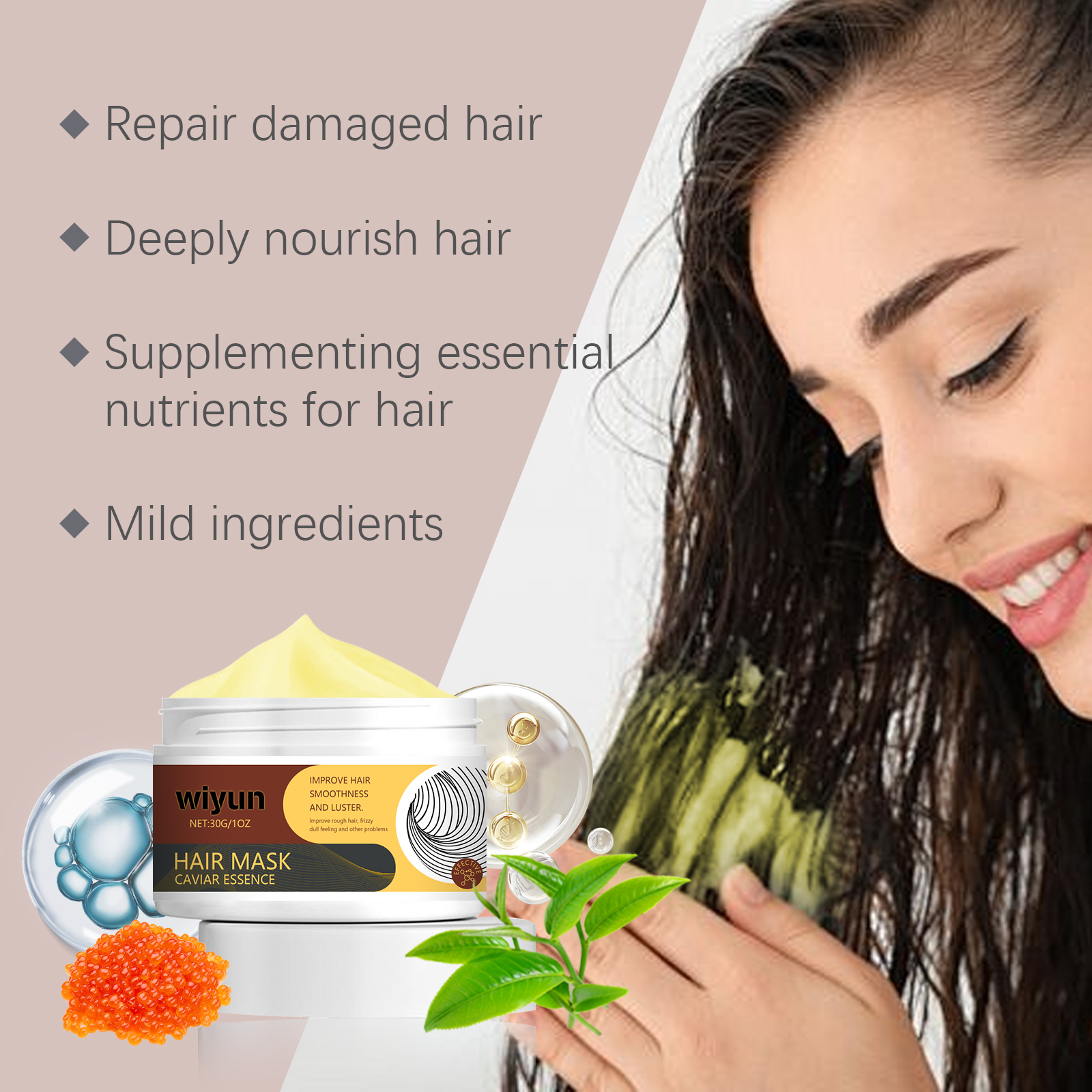 Collagen Hair Mask Deep Repair - Deep Conditioner Mask recension och pris