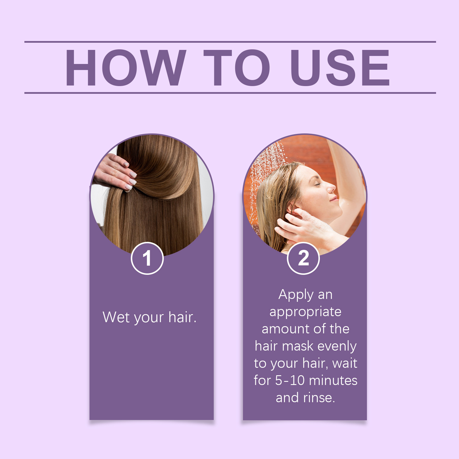 Purple Hair Mask Cover Gray Ha - Deep Conditioner Mask recension och pris