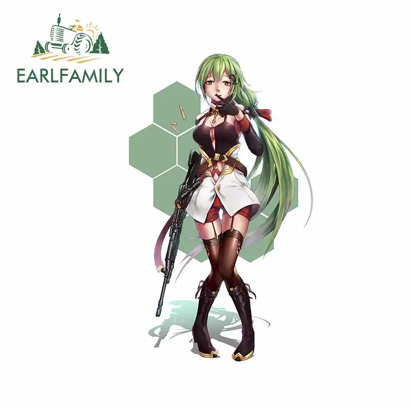 EARLFAMILY 13cm x 7.8cm Green  - Glue Gun Hair recension och pris