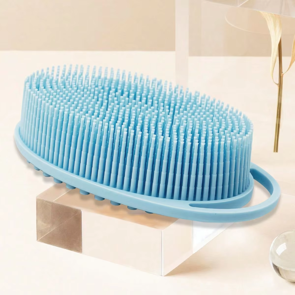 Exfoliating Silicone Shower Br - Scalp Scrub Exfoliant recension och pris
