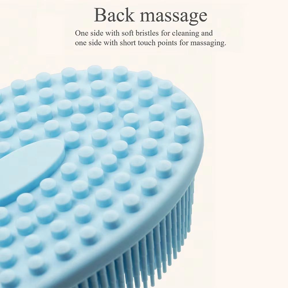 Exfoliating Silicone Shower Br - Scalp Scrub Exfoliant recension och pris