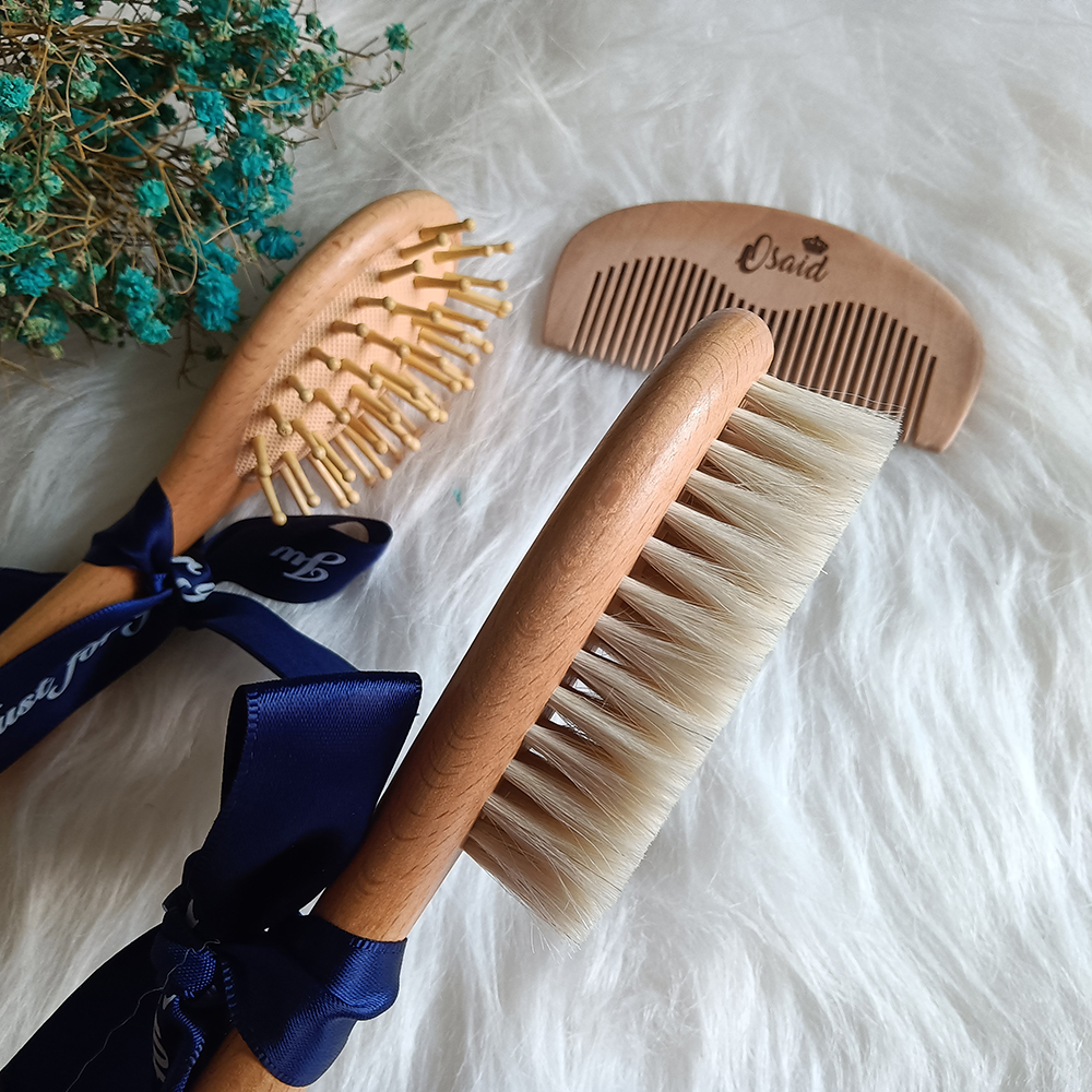 Baby Bathing Comb with Custom  - Hair Care Names recension och pris