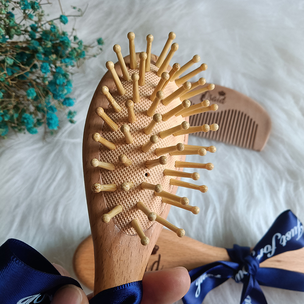 Baby Bathing Comb with Custom  - Hair Care Names recension och pris