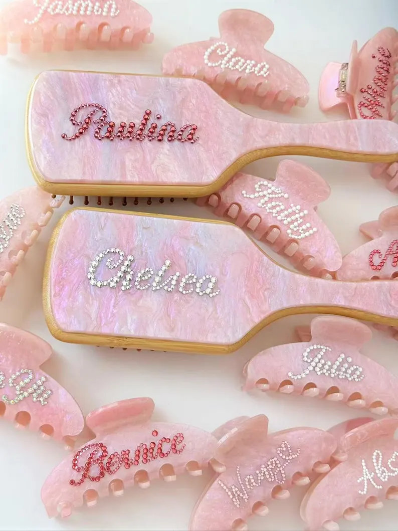 Custom Big Size Name Hair Brus - Hair Care Names recension och pris