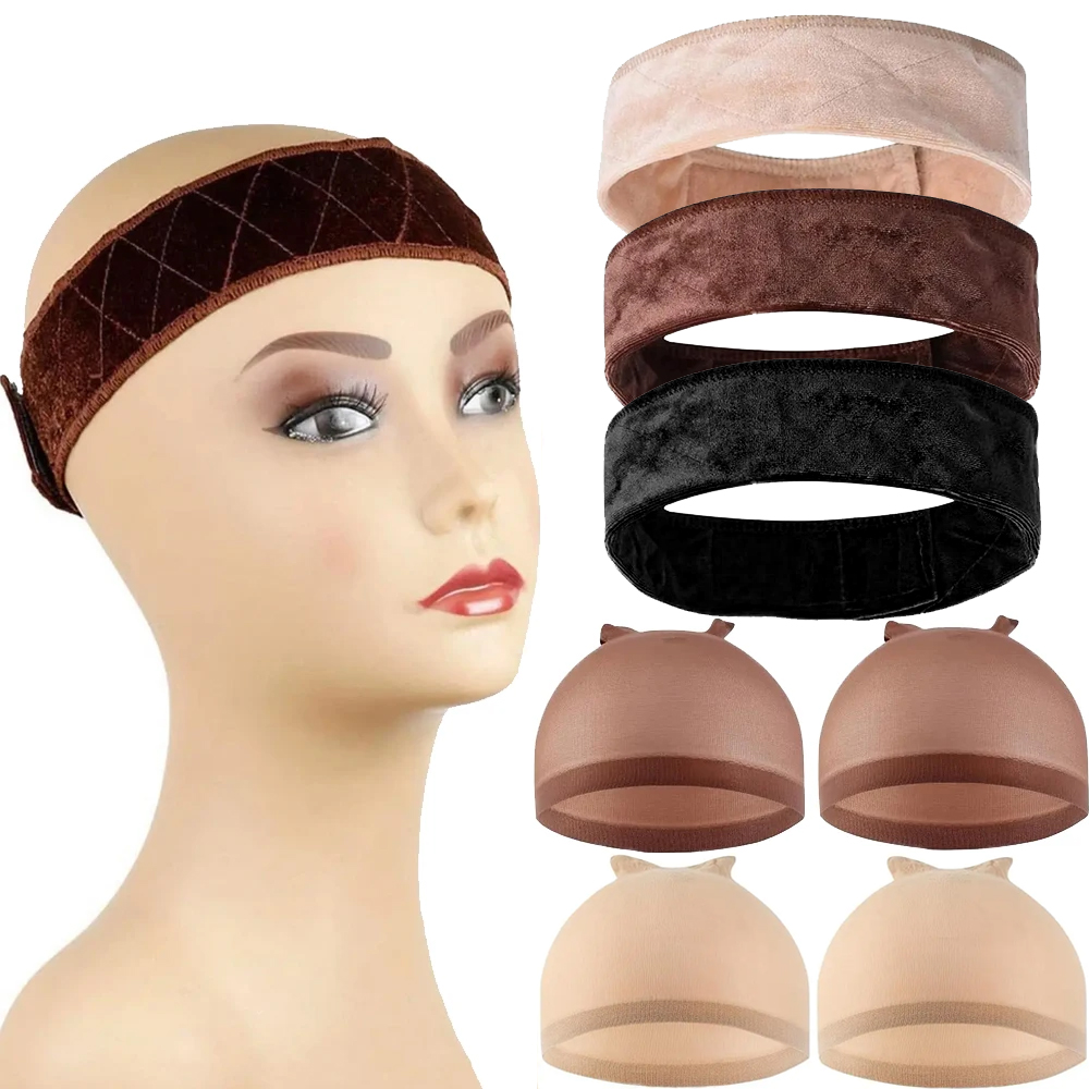 Wig Grip Bands and Dome Mesh W - Wig Cap Stocking recension och pris