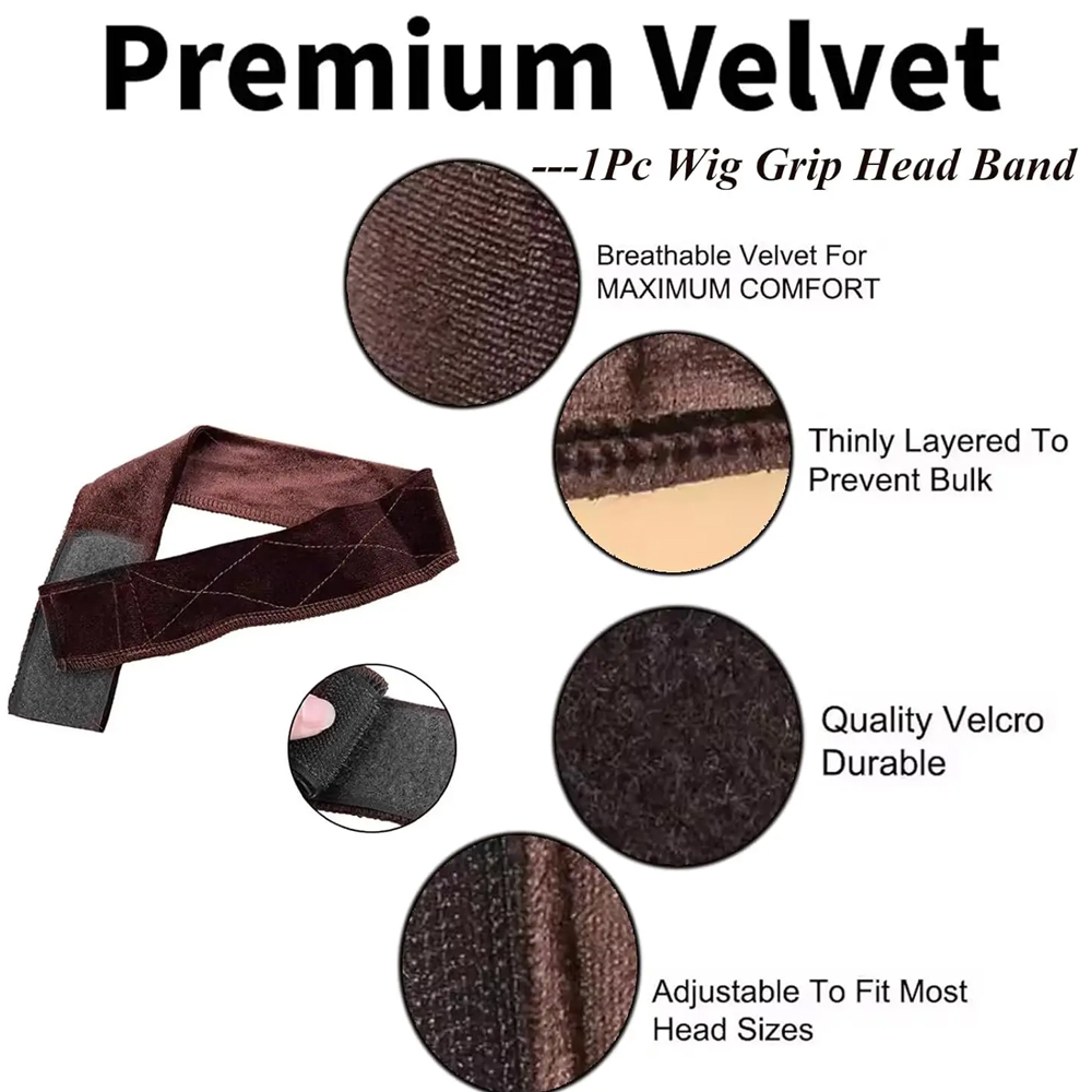 Wig Grip Bands and Dome Mesh W - Wig Cap Stocking recension och pris