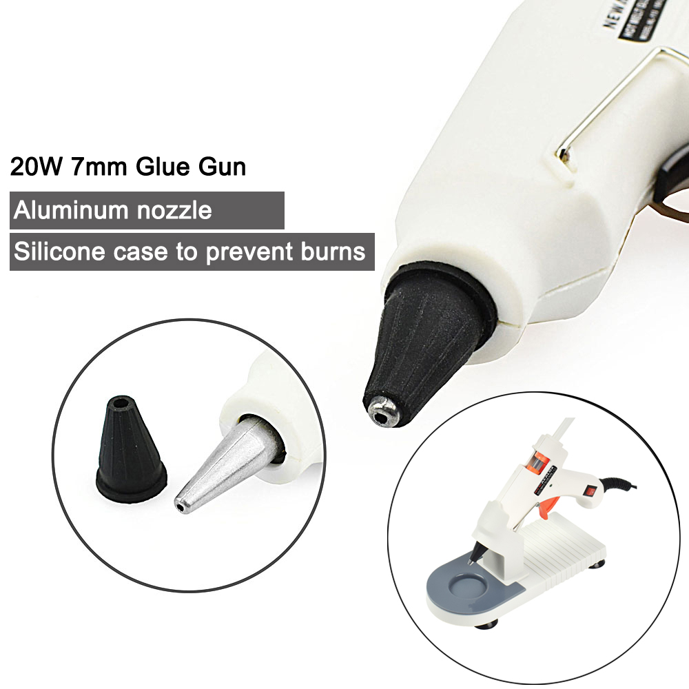 NEWACALOX EU 220V Hot Melt Glu - Glue Gun Hair recension och pris