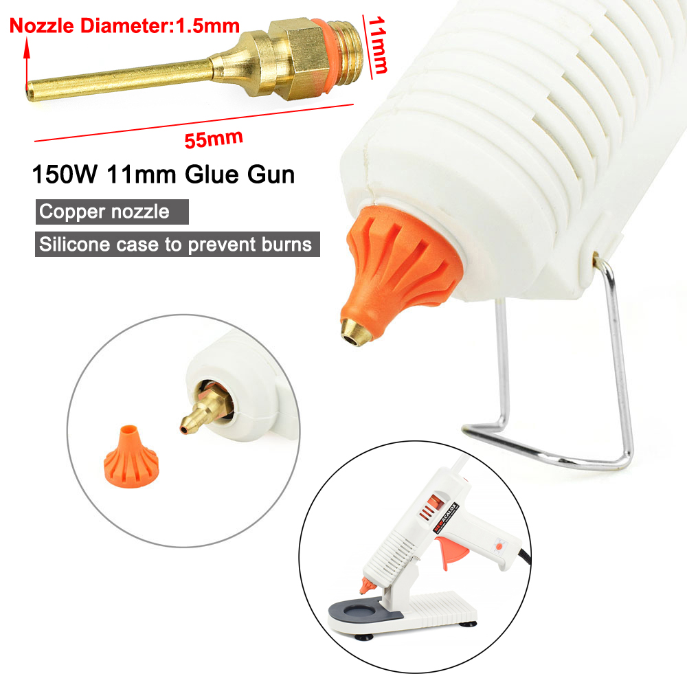 NEWACALOX EU 220V Hot Melt Glu - Glue Gun Hair recension och pris