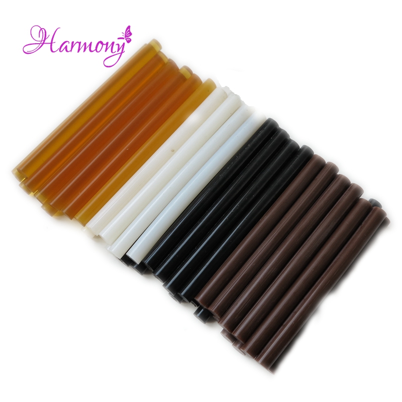 12pcs/Box Four colors Small Ke - Glue Gun Hair recension och pris