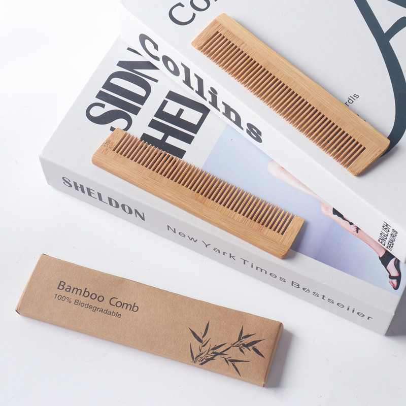 빗 Wooden Comb Bamboo Massage H - Bamboo Hair Brush recension och pris